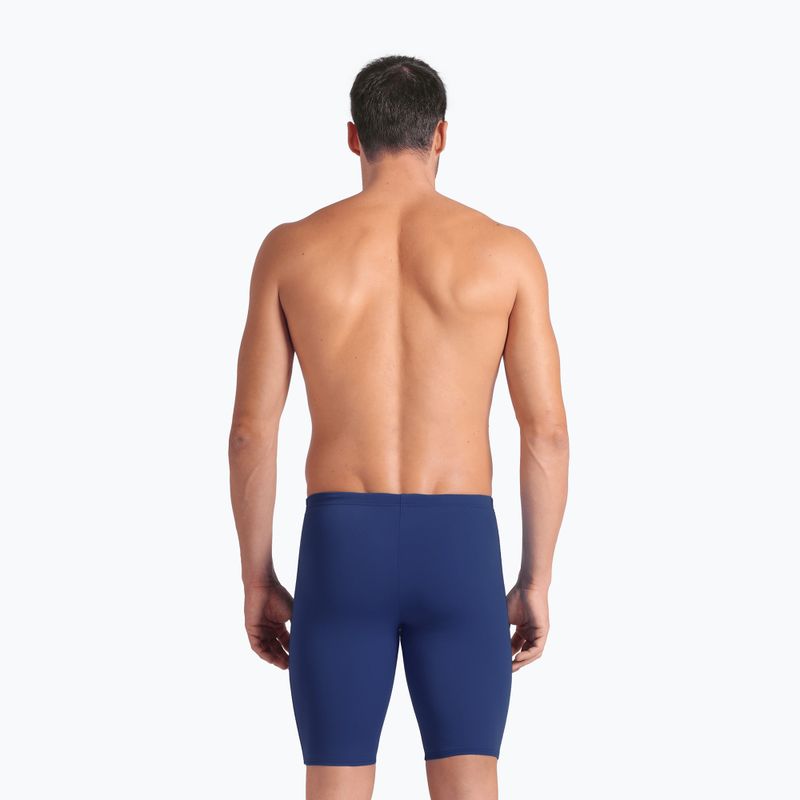 Men's swim jammers arena Team Swim Jammer Solid navy/white 7