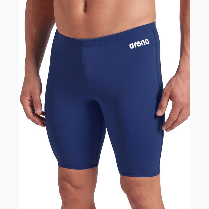Men's swim jammers arena Team Swim Jammer Solid navy/white 8