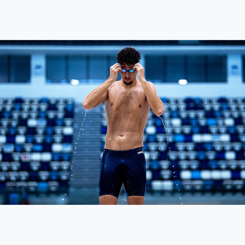 Men's swim jammers arena Team Swim Jammer Solid navy/white 11
