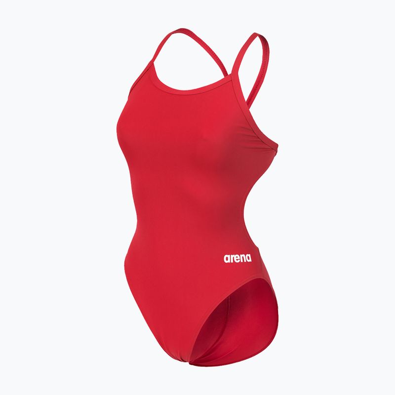 Women's one-piece swimsuit arena Team Challenge Solid red 004766 4