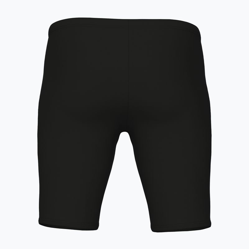 Men's swim jammers arena Team Swim Jammer Solid black/white 2