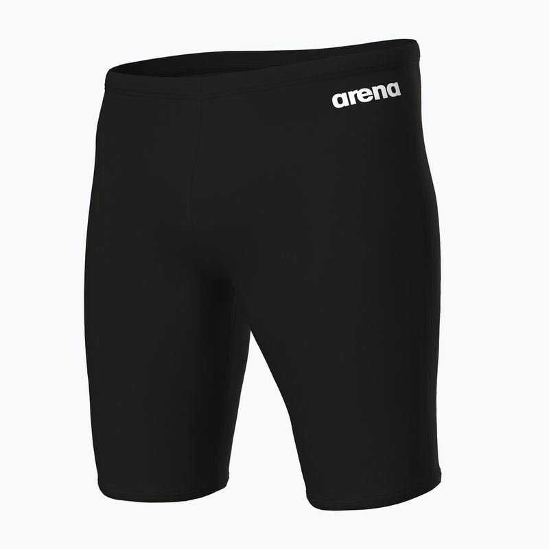 Men's swim jammers arena Team Swim Jammer Solid black/white 3