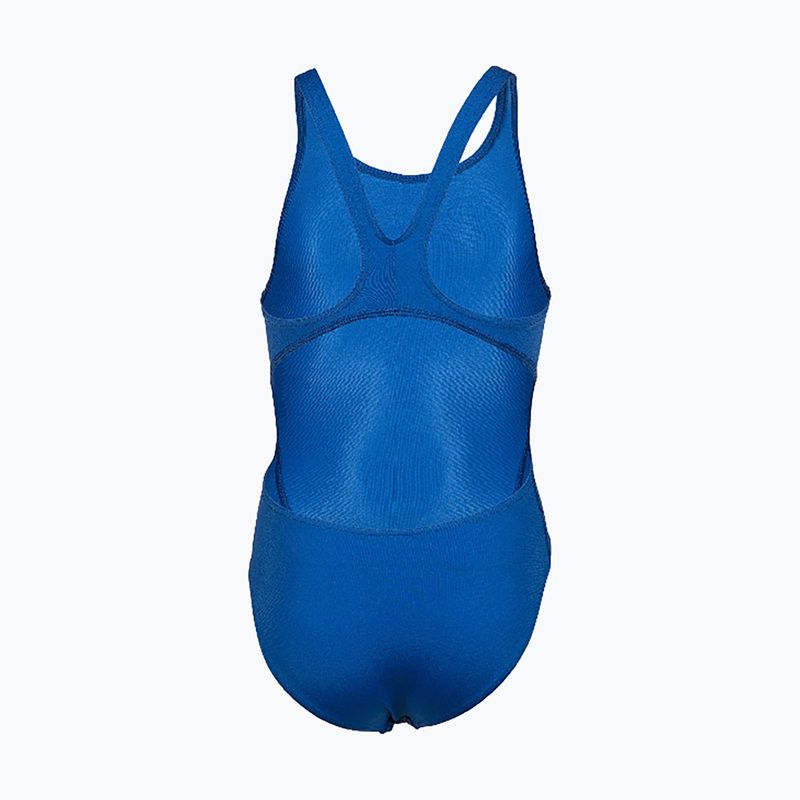 Children's one-piece swimsuit Arena Team Swim Tech Solid royal/white 2