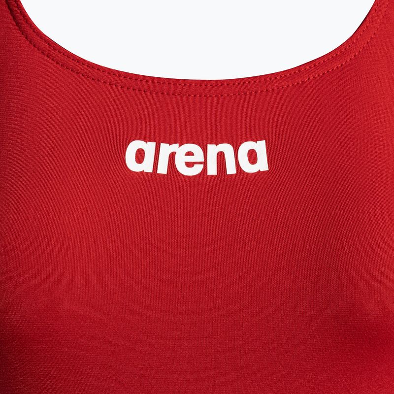 Women's one-piece swimsuit arena Team Swim Pro Solid red 004760/450 3