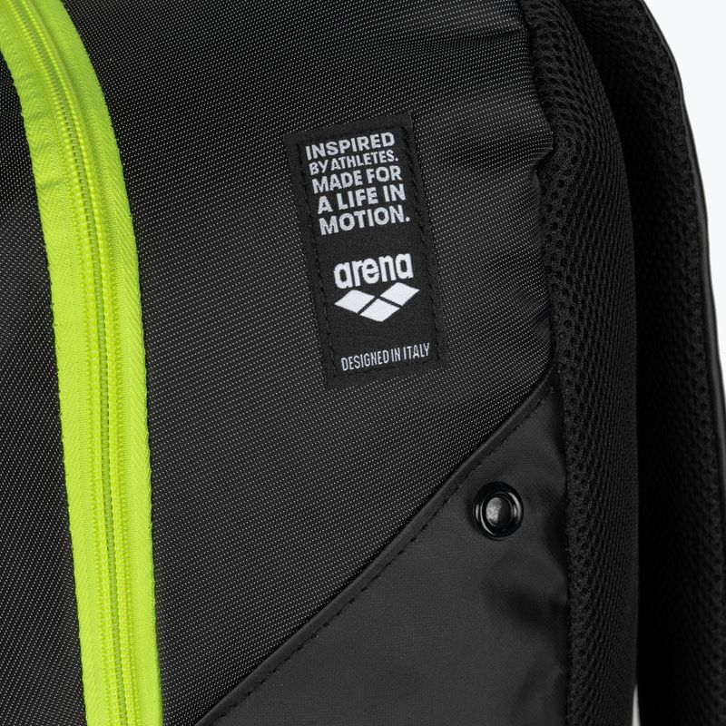 Arena Spiky III 30 l dark smoke/neon yellow backpack 5