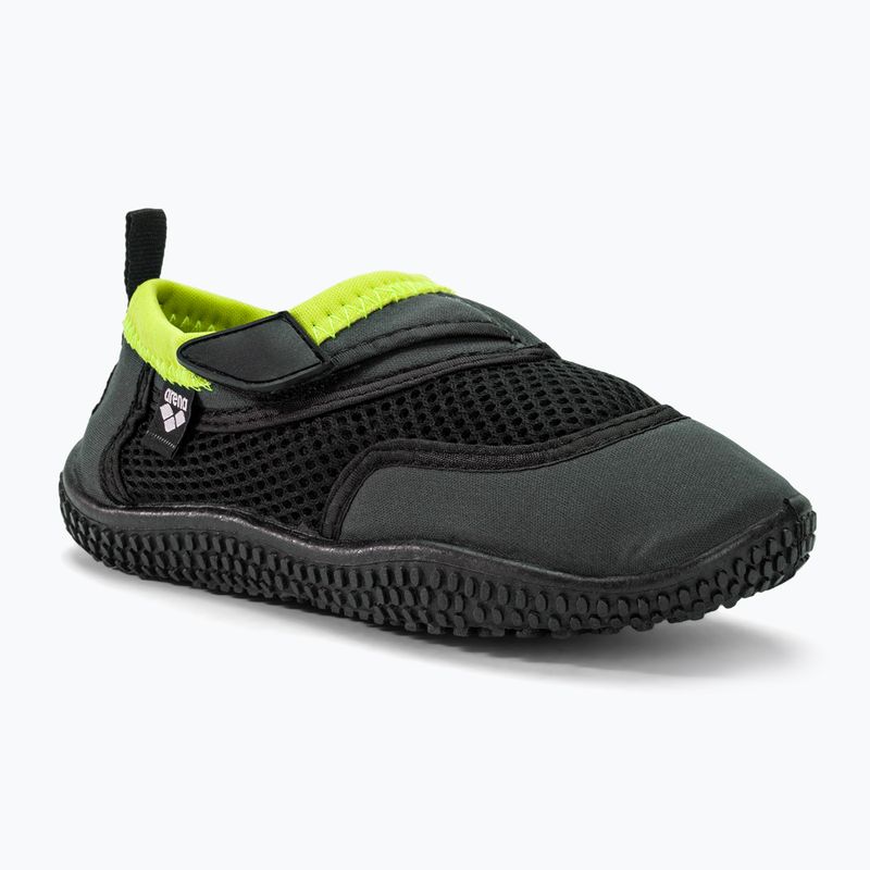 Children's Arena Watershoes JR dark grey/ lime water shoes