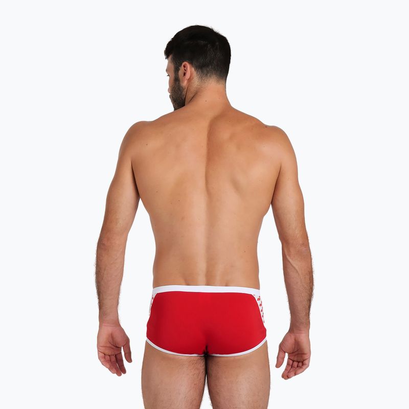 Men's arena Icons Swim Low Waist Short Solid red 005046/410 swim briefs 7