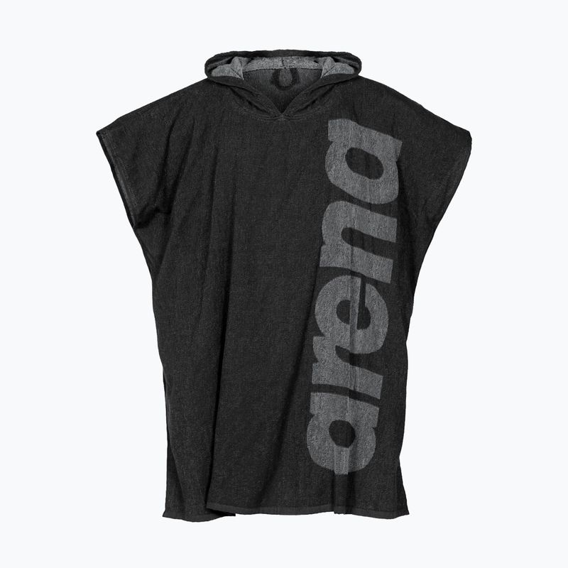Arena Big Logo Hooded grey poncho 005624/100