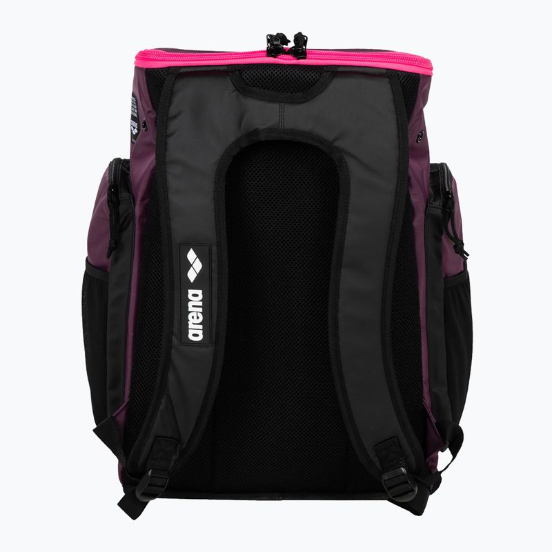 Arena Spiky III backpack 45 l plum/neon pink 3