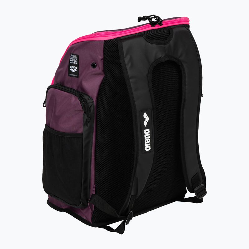 Arena Spiky III backpack 45 l plum/neon pink 5