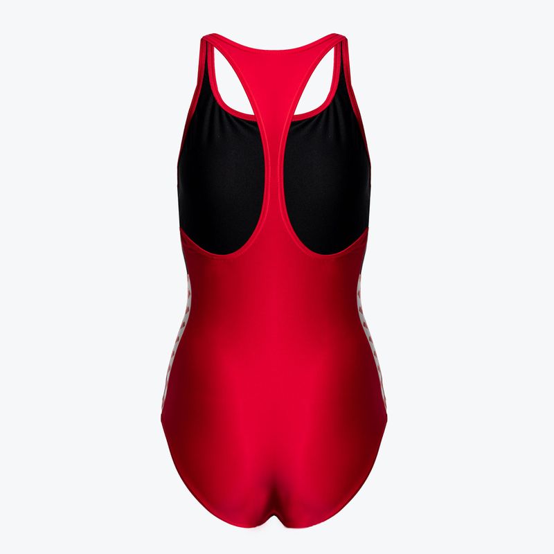 Women's one-piece swimsuit arena Icons Racer Back Solid red 005041/450 2