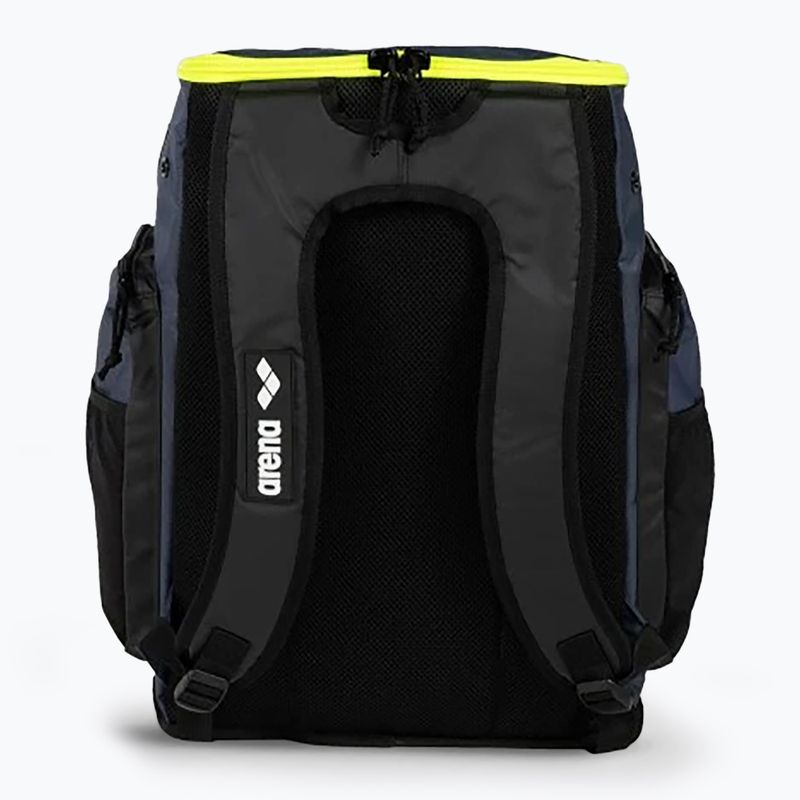 Arena Spiky III backpack 45 l navy / neon / yellow 4