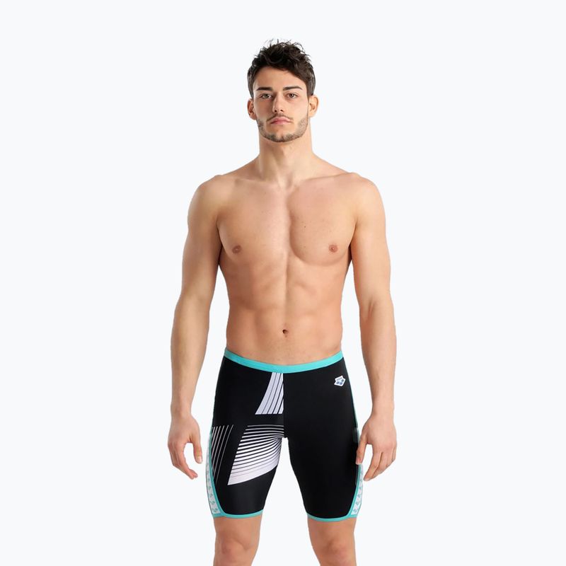 Men's arena Icons Swim Jammer Logo black 005657/518 5