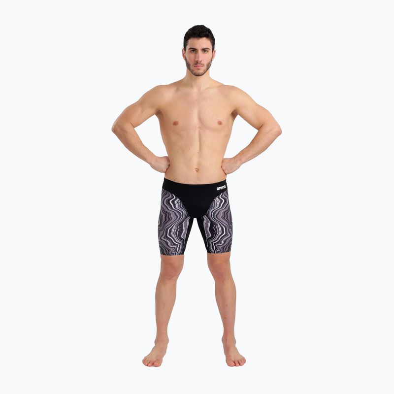 Men's arena Swim Jammer Marbled black 005785/550 6