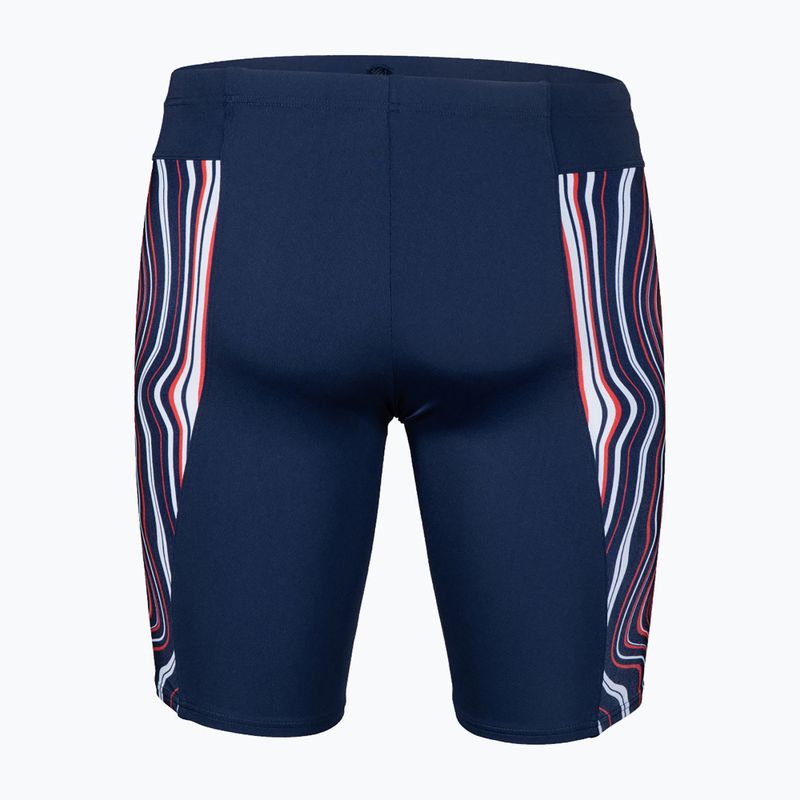 Men's arena Swim Jammer Marbled navy blue 005785/740 5