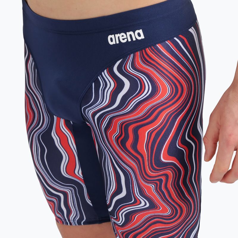 Men's arena Swim Jammer Marbled navy blue 005785/740 8