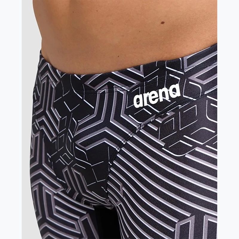 Men's arena Kikko Pro Swim Jammer black/black multi 6