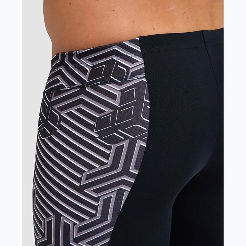 Men's arena Kikko Pro Swim Jammer black/black multi 7