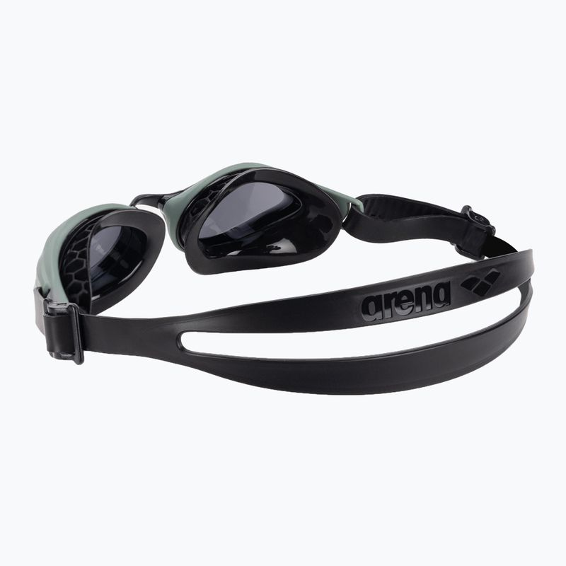 Arena Air Bold Swim goggles smoke/dark olive/black 4