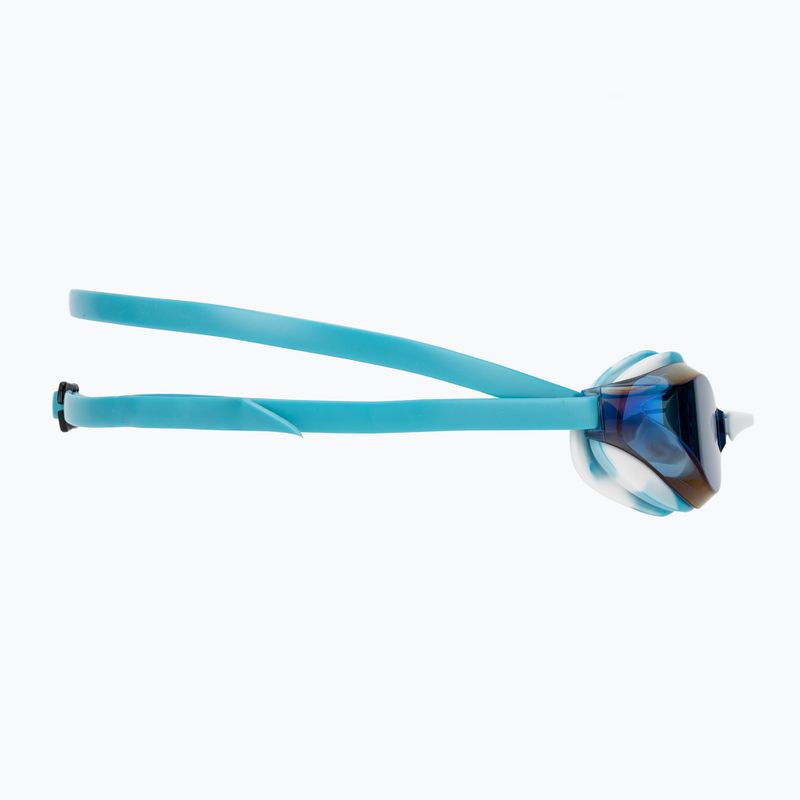 Swim goggles arena Python Mirror blue mirror/white/sky 3