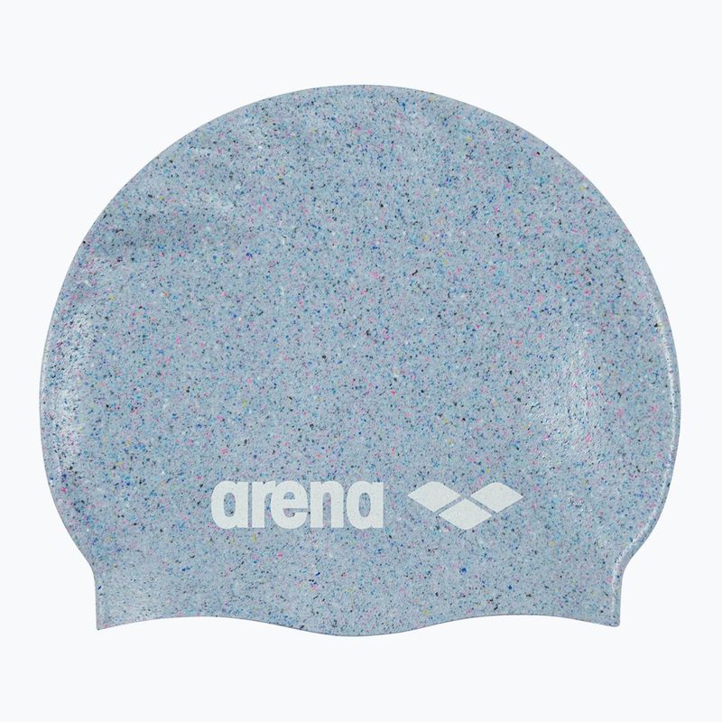 Swim cap arena Silicone Cap grey multi