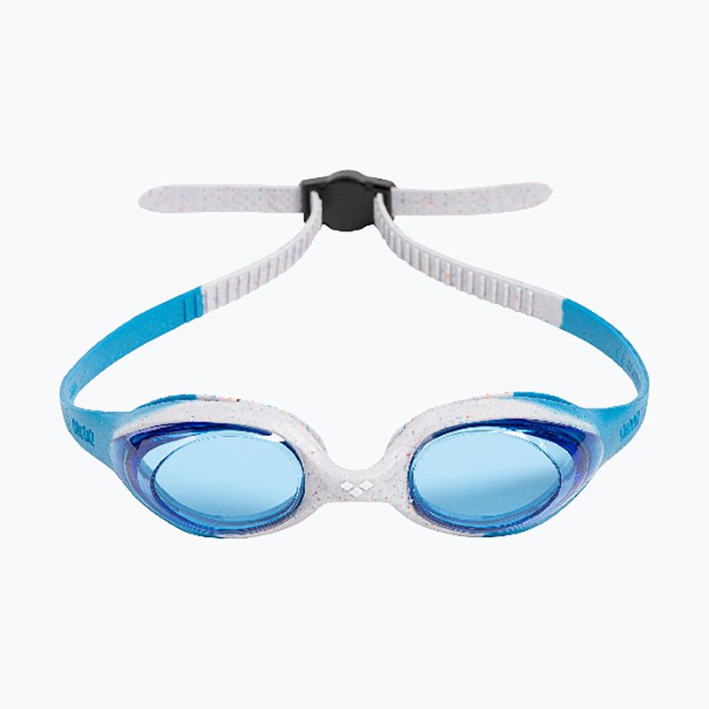 Children's swimming goggles arena Spider JR Mirror r blue/grey/blue 3