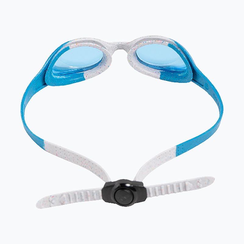 Children's swim goggles arena Spider JR Mirror r blue/grey/blue 4