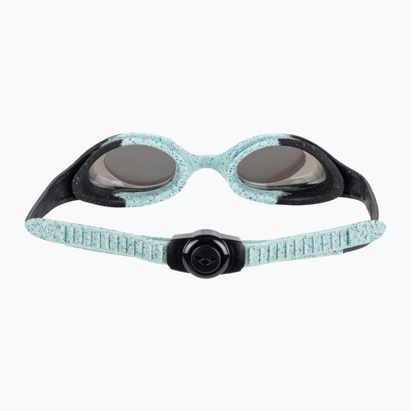 Children's swimming goggles arena Spider JR Mirror r silver/grey/black 5