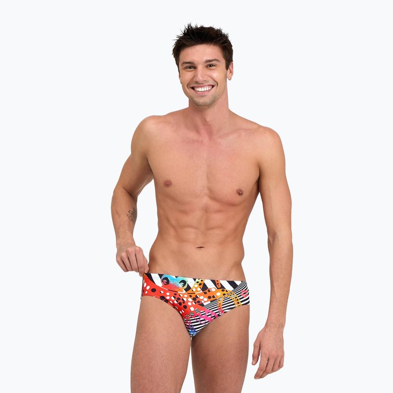 Men's Arena Crazy Octopus Swim Briefs colourful 006378 4