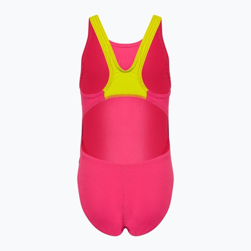 Children's one-piece swimsuit arena Team Swim Tech Solid red 004764/960 2