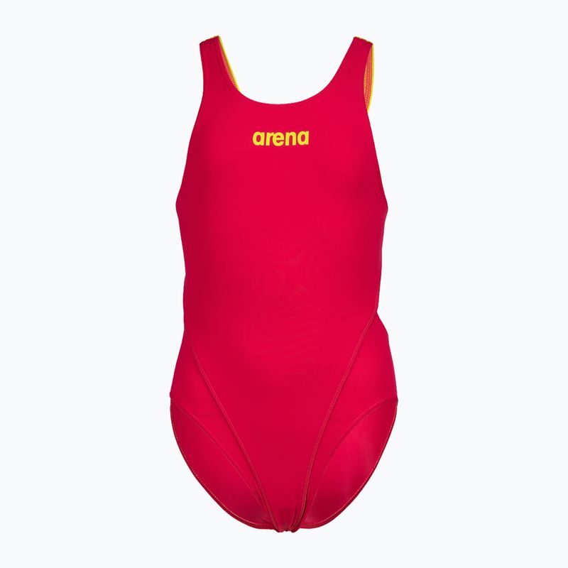 Children's one-piece swimsuit arena Team Swim Tech Solid red 004764/960 4