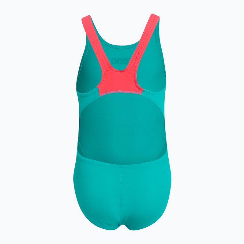Children's arena Team Swim Tech Solid blue one-piece swimsuit 004764/840 2