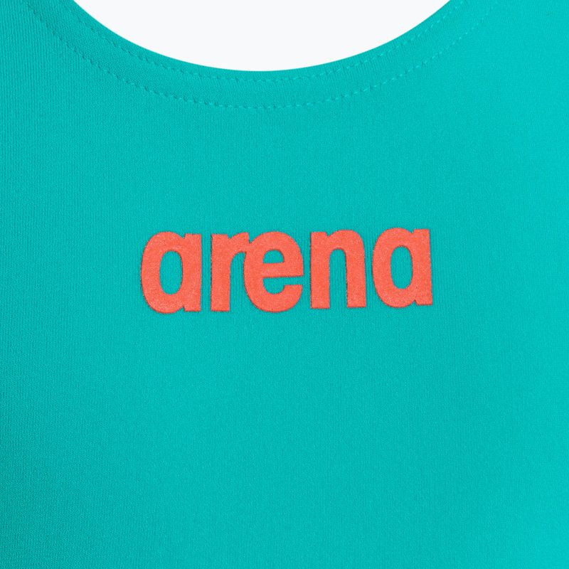 Children's arena Team Swim Tech Solid blue one-piece swimsuit 004764/840 3