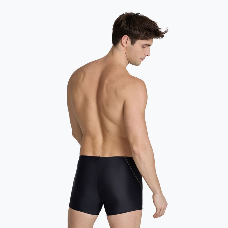 Men's arena Byor Evo Short R black/black/white swim boxers 4