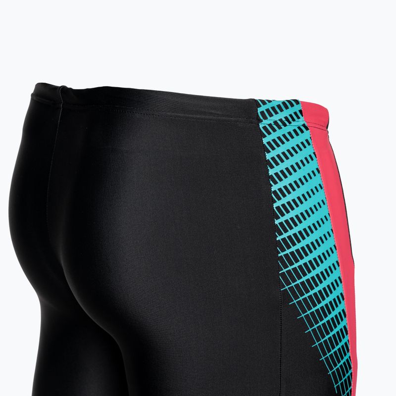 Men's arena Threefold Jammer R black/black/anguria swimwear 4