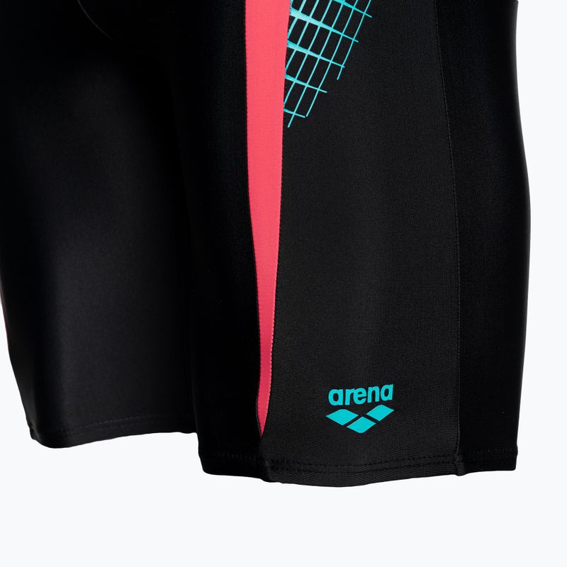 Men's arena Threefold Jammer R black/black/anguria swimwear 5