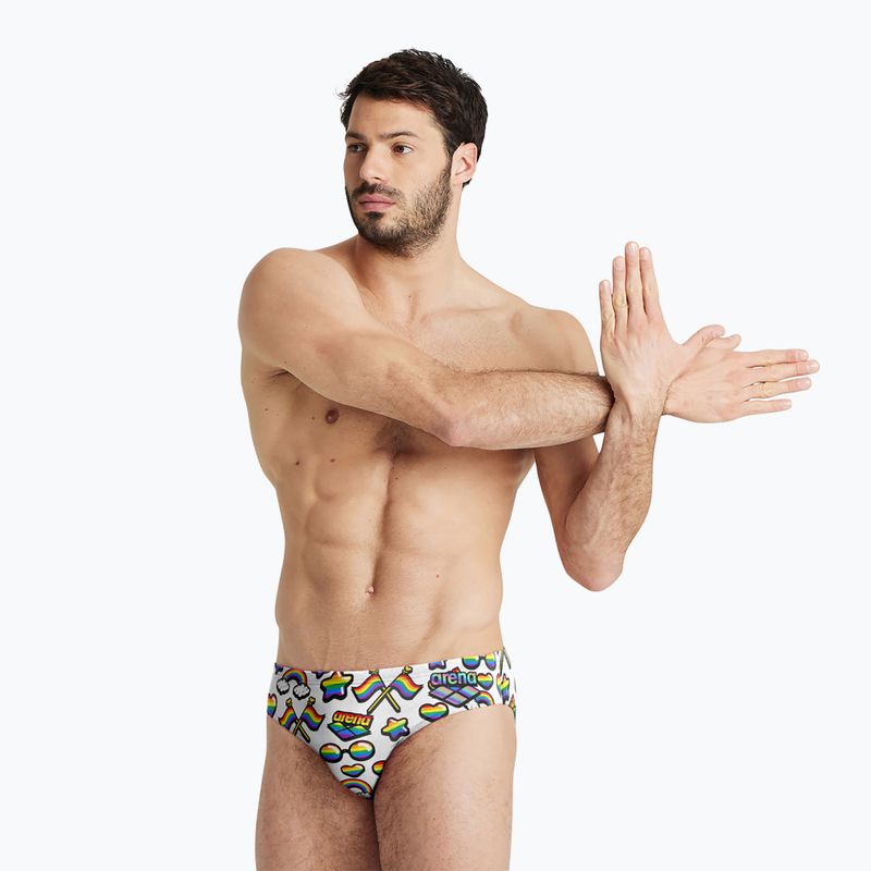 Men's arena Pom Brief Pride swim briefs 005463 4