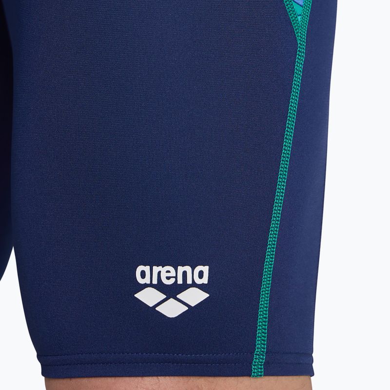 Men's arena Starfish Swim Jammer navy/turquoise multi 6