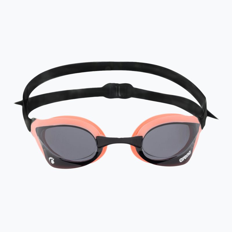 Arena swimming goggles Cobra Core Swipe smoke/coral 2