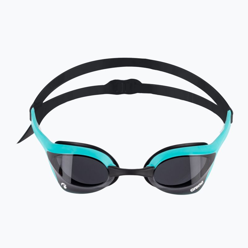 Arena Cobra Ultra Swipe smoke/peacock swim goggles 2