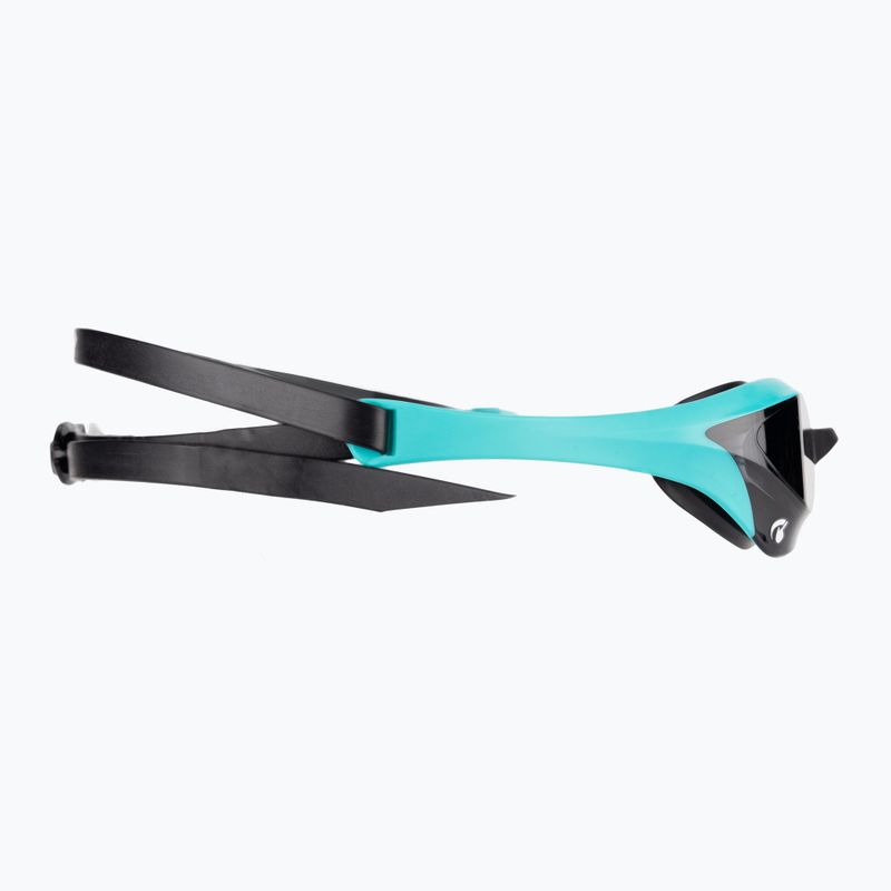 Arena Cobra Ultra Swipe smoke/peacock swim goggles 3