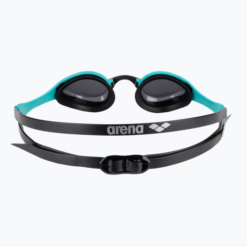 Arena Cobra Ultra Swipe smoke/peacock swim goggles 5
