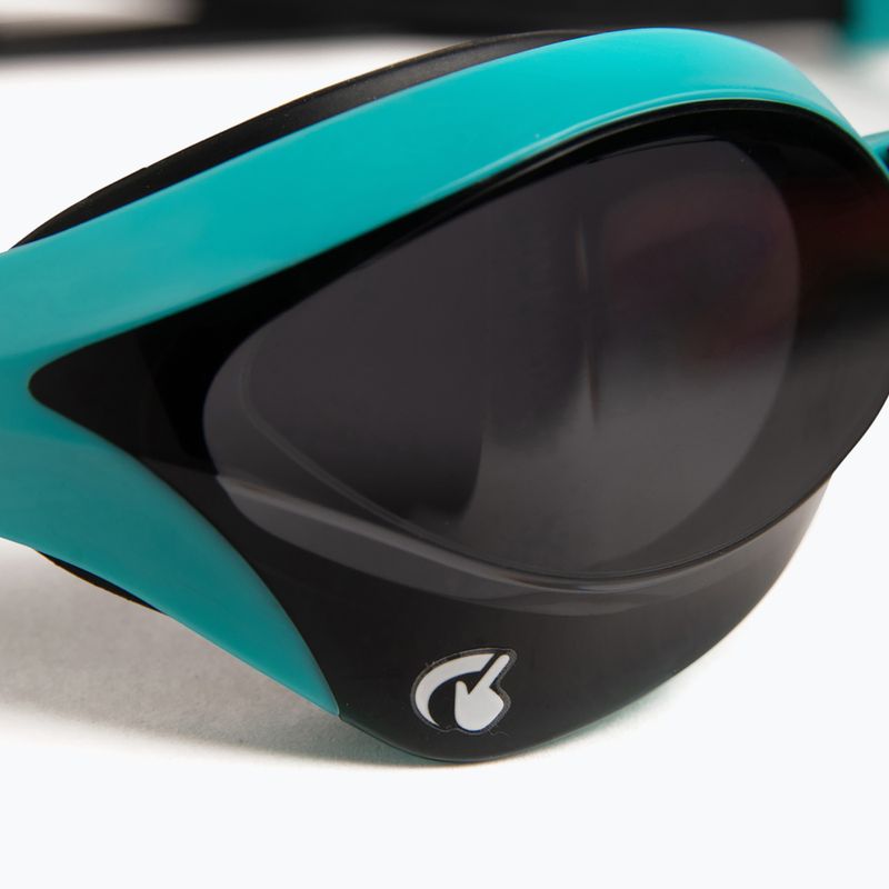 Arena Cobra Ultra Swipe smoke/peacock swim goggles 8