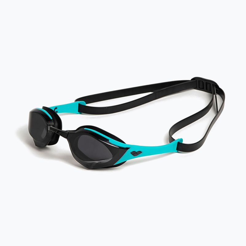 Arena Cobra Edge Swim goggles Swipe smoke / peacock / black