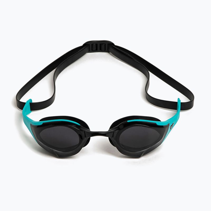 Arena Cobra Edge Swim goggles Swipe smoke / peacock / black 2