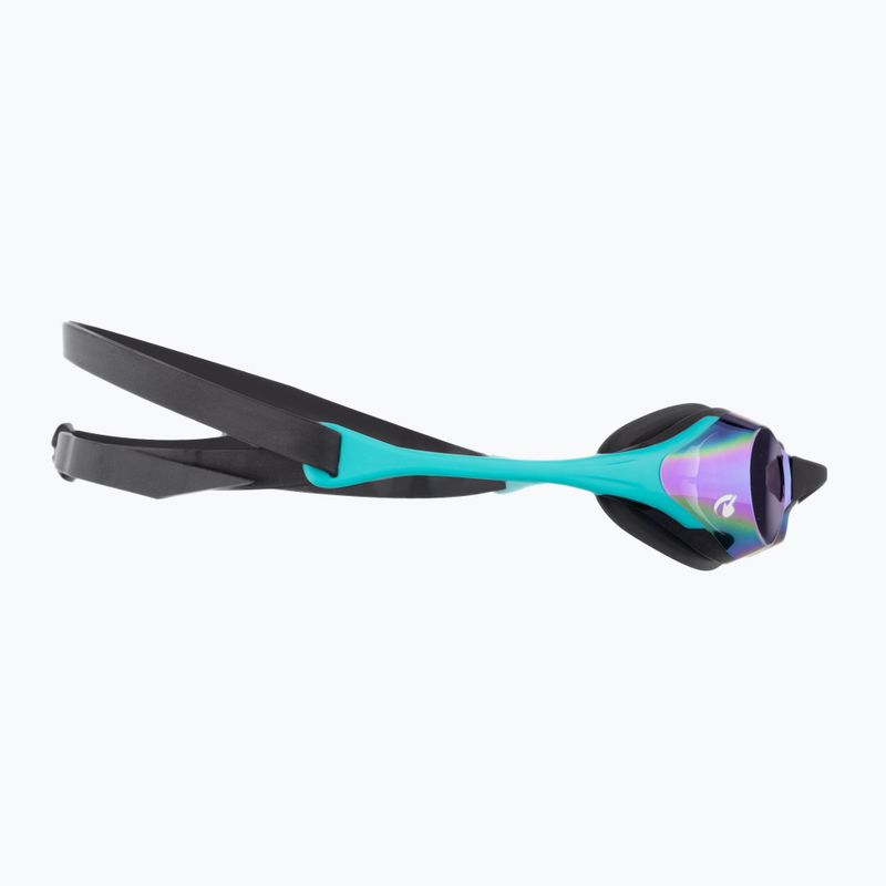 Arena swimming goggles Cobra Swipe Mirror emerald/peacock 3