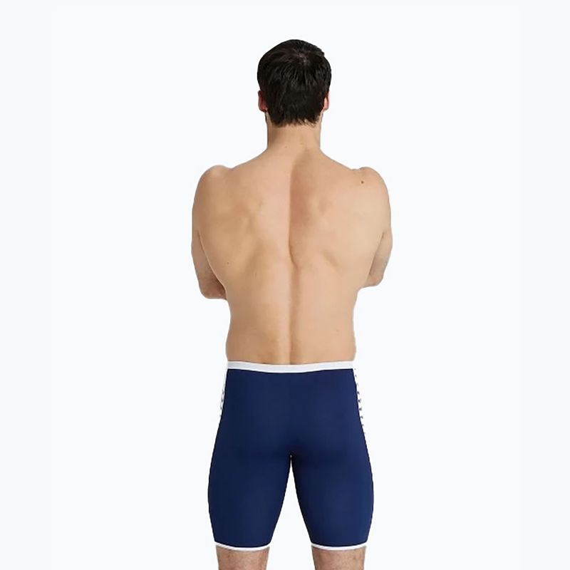 Men's arena Icons Swim Jammer Solid navy/white 6