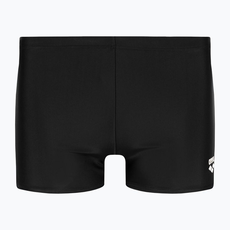 Arena Icons Swim Short Solid black/white swim boxers