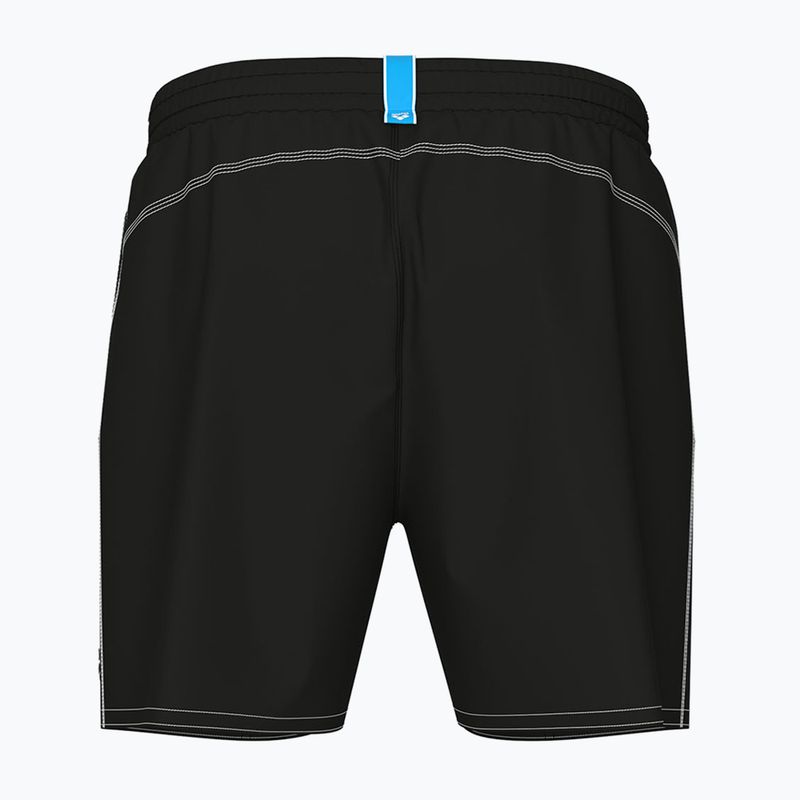 Men's swim shorts arena Bywayx R black/white 2