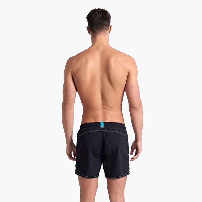 Men's swim shorts arena Bywayx R black/white 7
